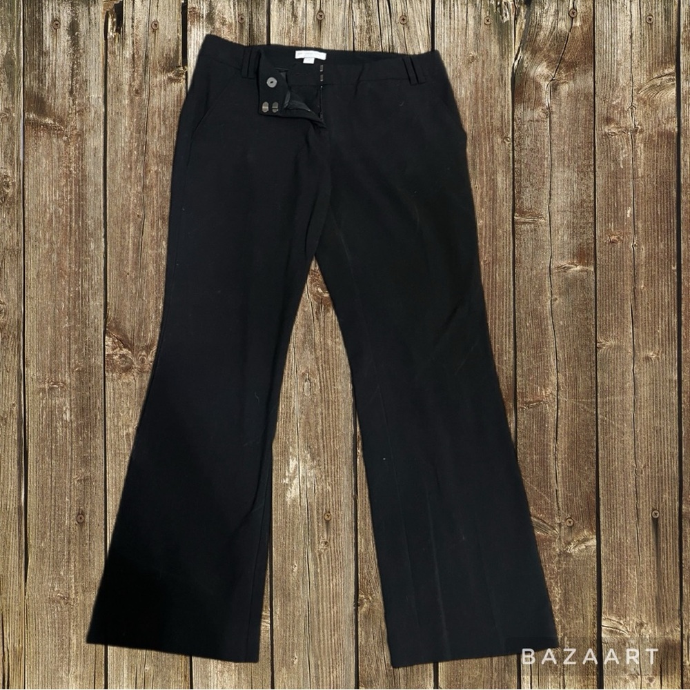 NY & Co Black dress stretch pants Size 6P